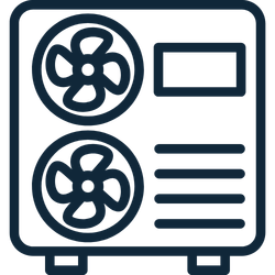 hvac repair and installation icon