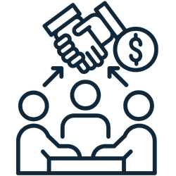 electrical pricing and communication icon